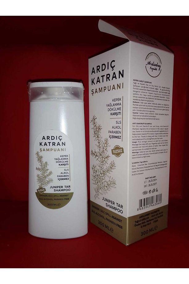 Ardıç Katranı Şampuanı (Kepek ve Yağ Karşıtı Doğal Ardıç Katranlı Şampuan) 300 Ml - 1
