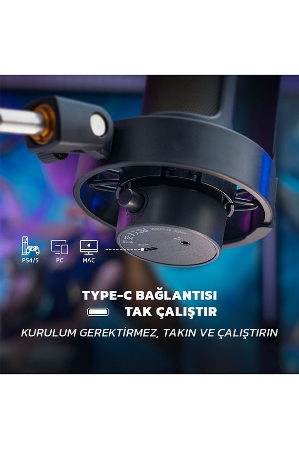 A8t- Ampligame Usb Yayıncı Bilgisayar Mikrofonu - 7