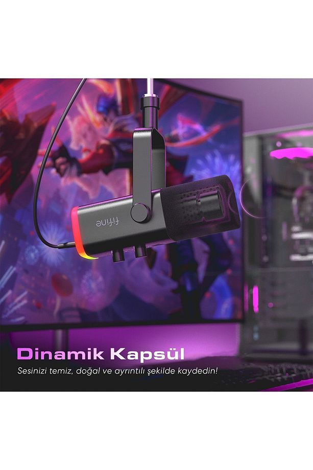 Am8 - Xlr/usb Rgb Dınamık Mıkrofon - 2