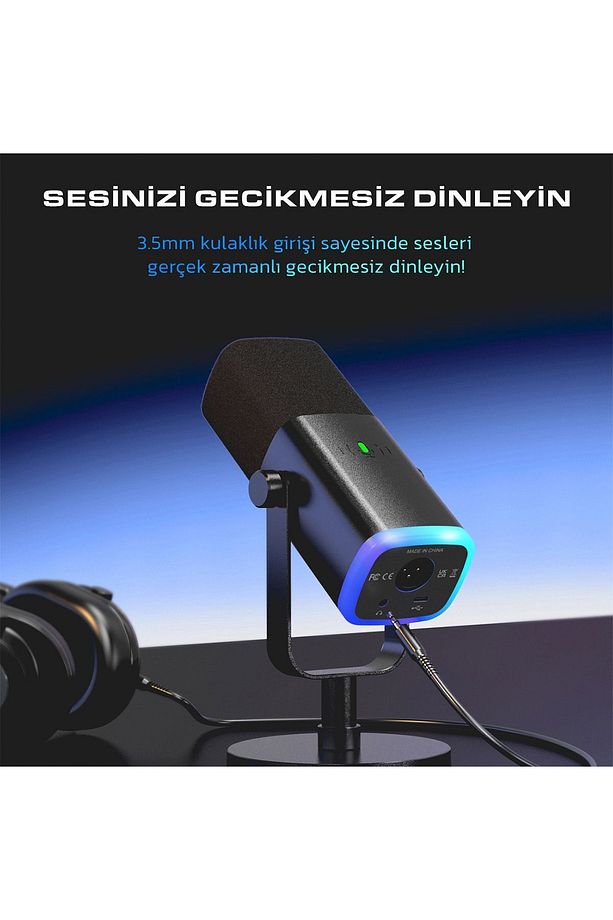 Am8 - Xlr/usb Rgb Dınamık Mıkrofon - 8