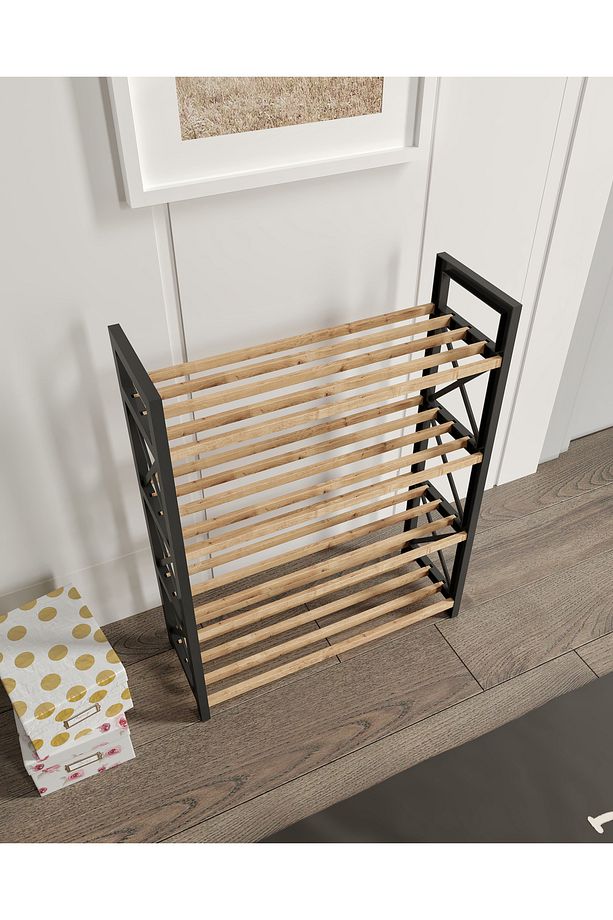 MASİF PLASTİK MDF AYAKKABILIK 4 KATLI - 6