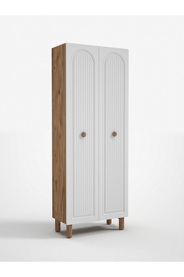 BOHEM 2 KAPAKLI GARDIROP MDF KAPAK - 6