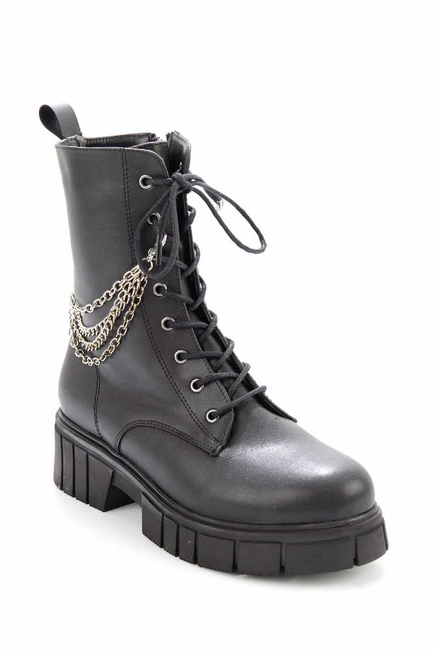 Siyah Kadın Bot & Bootie K02526091609 - 3