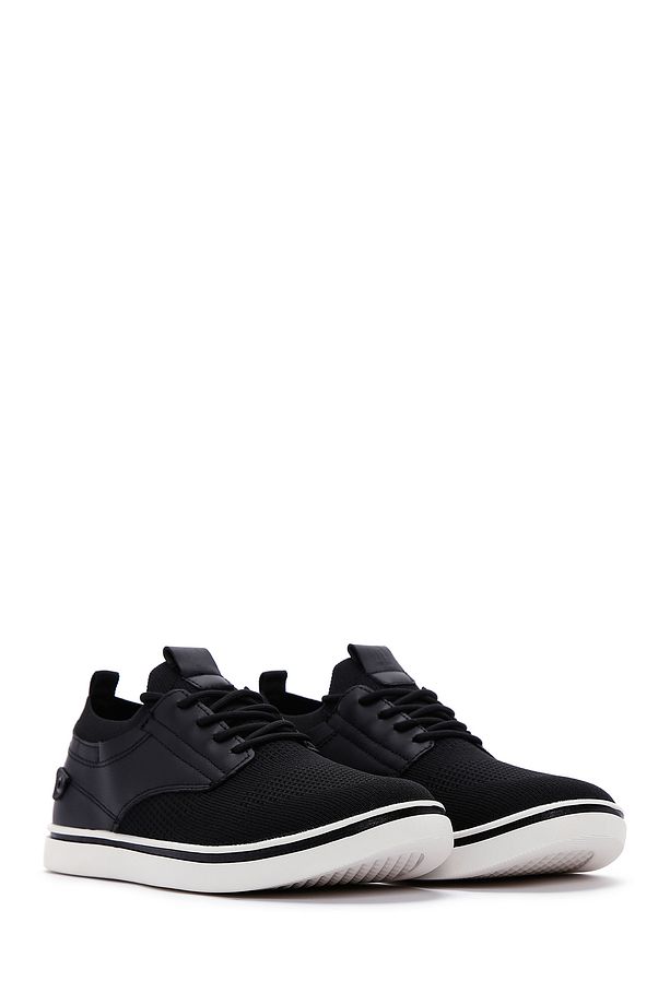 Zero Erkek Siyah Bağcıklı Sneaker 25sfd69036f - 3