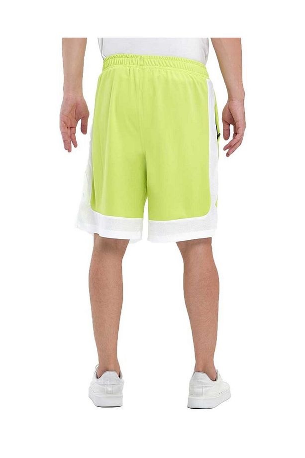 File Şeritli Jakarlı Polyester Erkek Spor Şort - 6