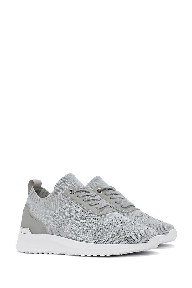 Zero Kadın Gri Bağcıklı Sneaker 25sfd43016f - 3