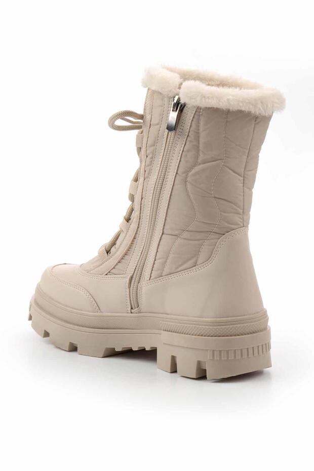 Bej Kadın Bot & Bootie K02179744167 - 4