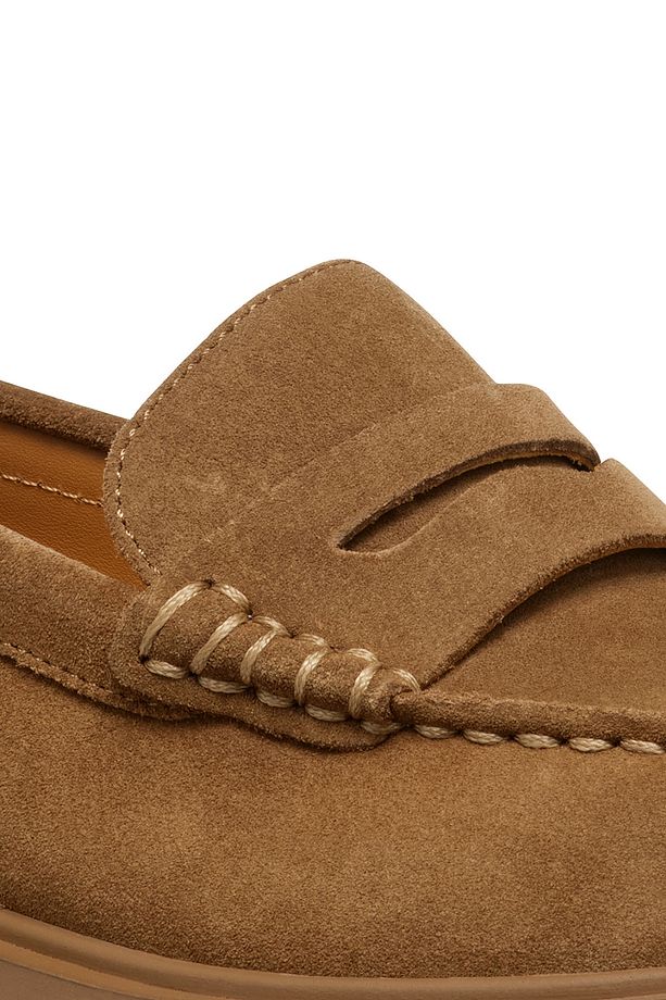 Kadın Taba Spherica Ec1 Süet Maskülen Penny Loafer Ayakkabı Casual Günlük Ayakkabı D25qra00022c6372 - 8