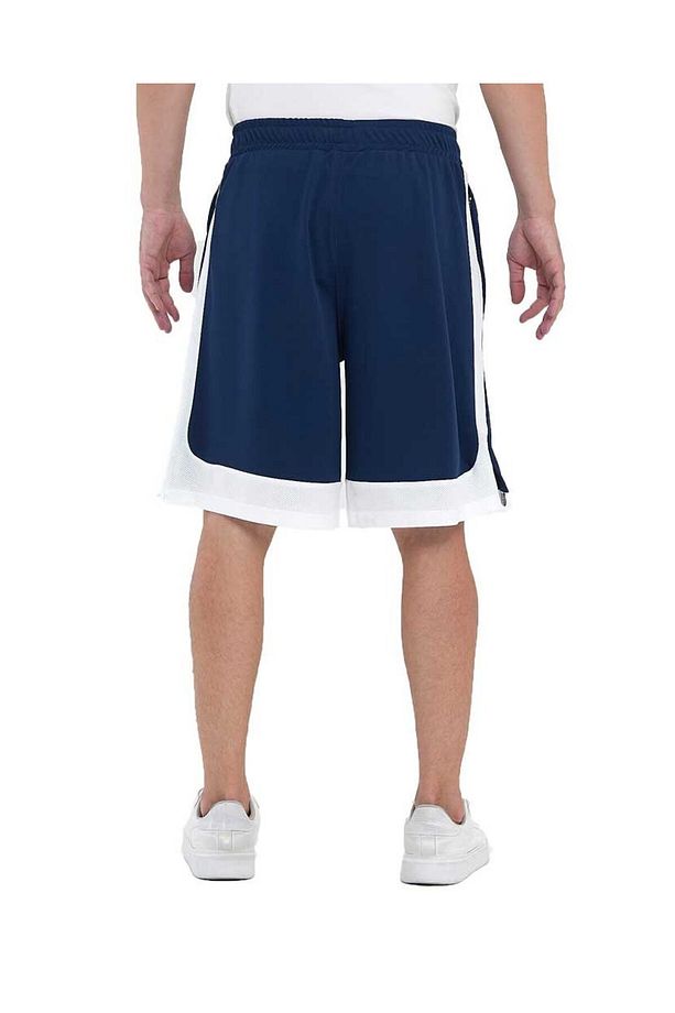 File Şeritli Jakarlı Polyester Erkek Spor Şort - 7