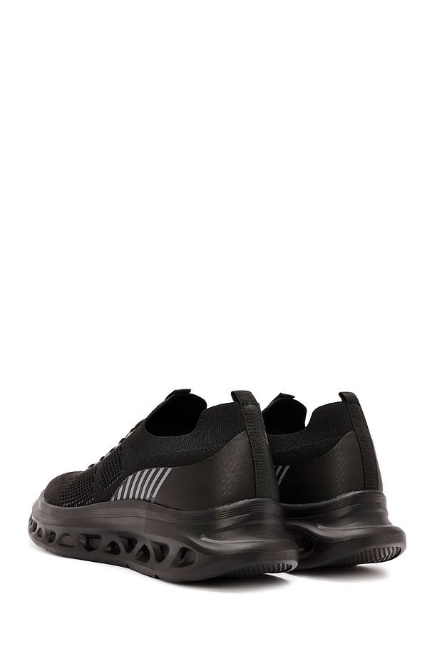 Zero Erkek Siyah Bağcıklı Kalın Tabanlı Sneaker 25sfd69176f - 5