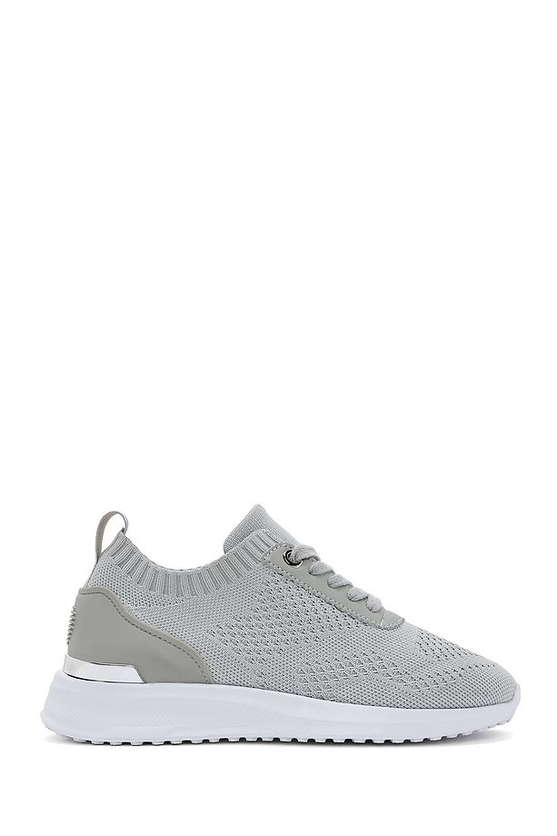 Zero Kadın Gri Bağcıklı Sneaker 25sfd43016f - 1