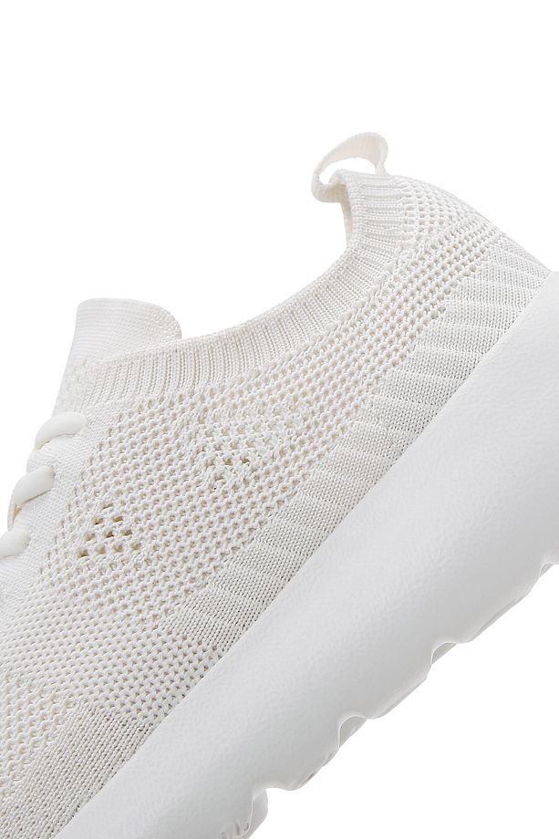 Zero Kadın Gri Bağcıklı Kalın Tabanlı Sneaker 25sfd43026f - 7