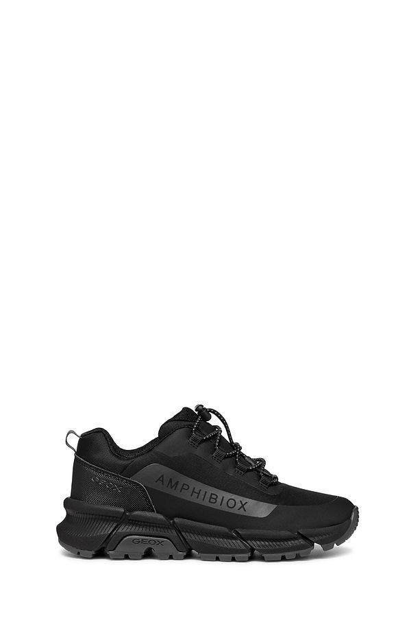 Erkek Çocuk Siyah Flexyper Plus Abx Bağcıklı Waterproof Sneaker J46lcc0fu50c0005 - 1