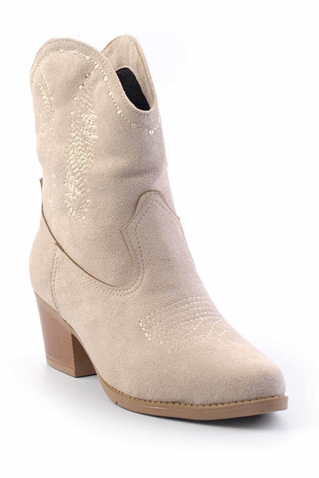 Bej Kadın Bot & Bootie K02217100902 - 3