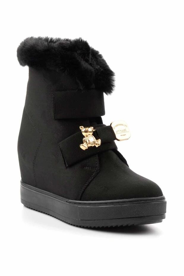 Siyah Kadın Bot & Bootie K02566415002 - 3