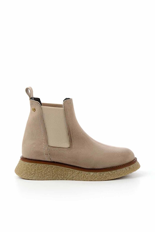 Bej Kadın Bot & Bootie K02538561402 - 1