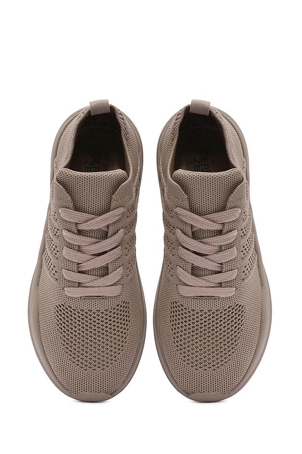 Zero Kadın Vizon Bağcıklı Kalın Tabanlı Sneaker 25sfd43146f - 6