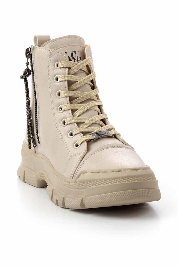Bej Kadın Bot & Bootie K02566008009 - 3
