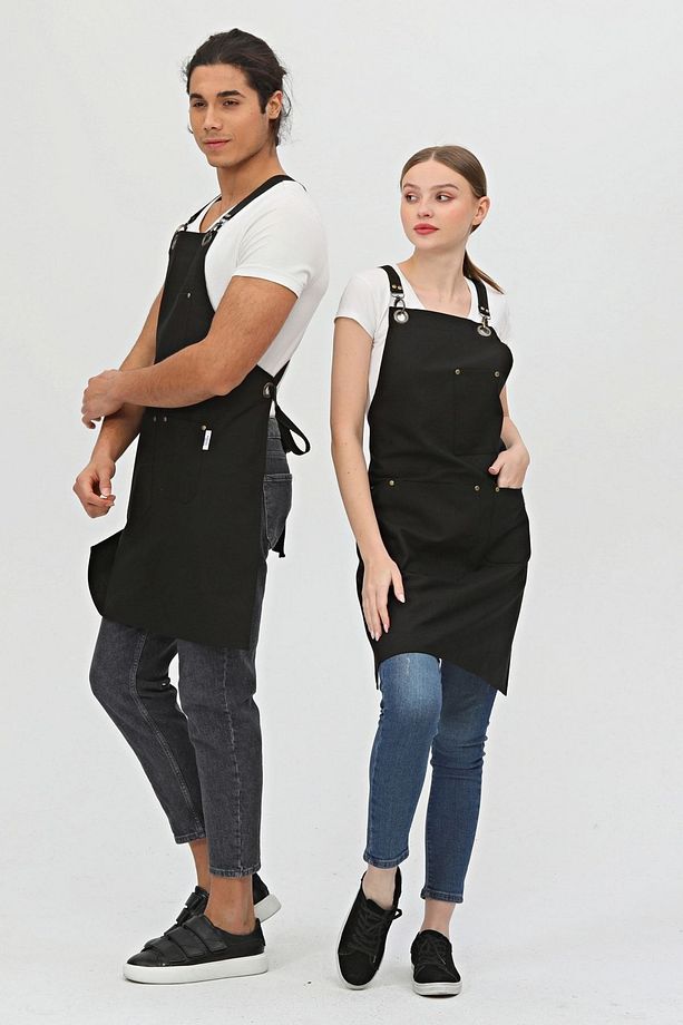 Cafe, Barista, Kuaför, Mutfak, Chef, Şef, Ressam Ve Çiçekçi Önlükleri Leke Tutmaz Önlük - 5