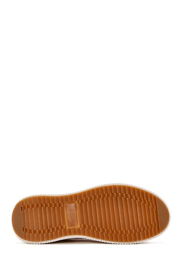 Kadın Çok Renkli Bağcıklı Kalın Tabanlı Örgülü Sneaker 25SFD43086F - 5