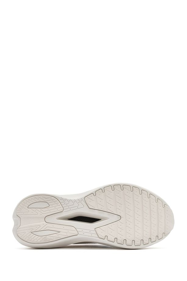 Zero Kadın Gri Kalın Tabanlı Bağcıklı Kumaş Sneaker 25sfd43166f - 4