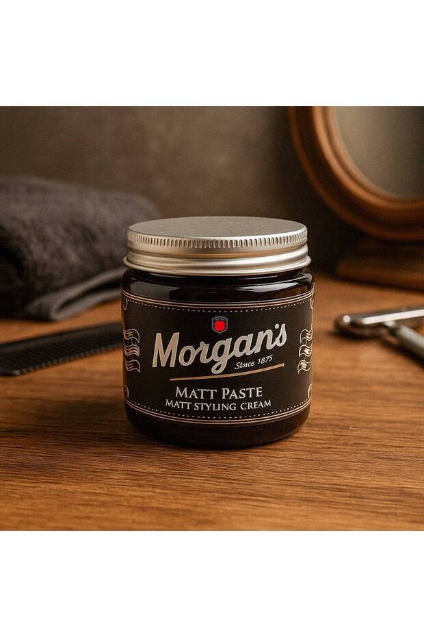 Morgan's Matt Paste Styling Cream - Doğal Mat Bitiş Şekillendirici Krem 120 ml - 4