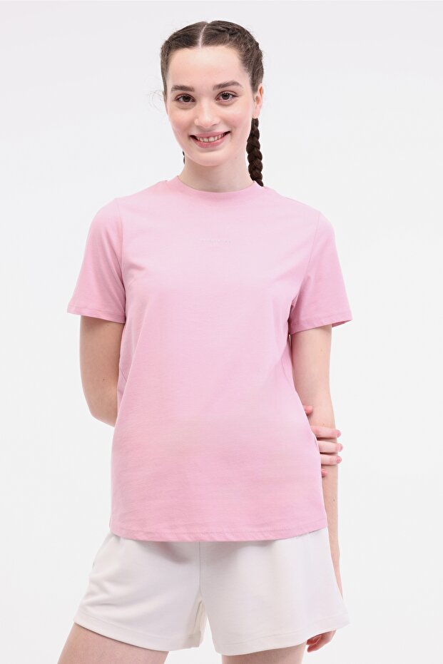 Wl Robi 11Ms468 5Fx Pink Women's Short Sleeve T-Shirt