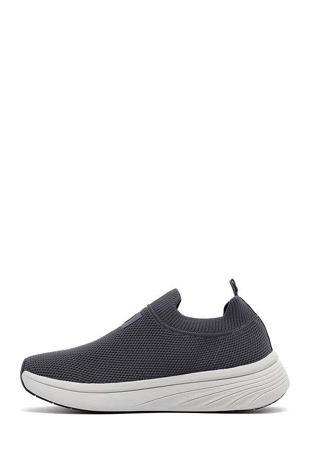 Zero Erkek Gri Kalın Tabanlı Kumaş Sneaker 25sfd69526f - 2