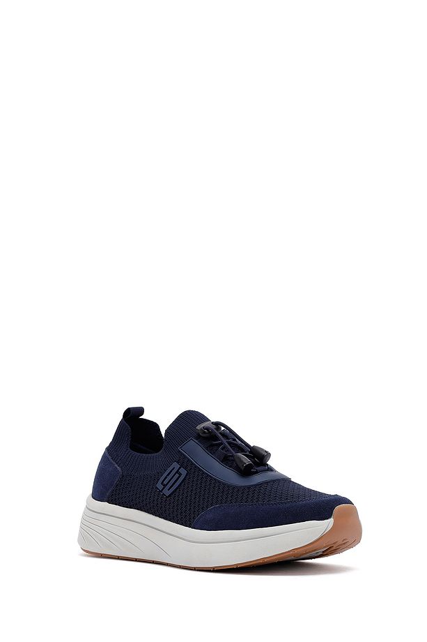 Zero Erkek Lacivert Kalın Tabanlı Kumaş Sneaker 25sfd69506f - 6