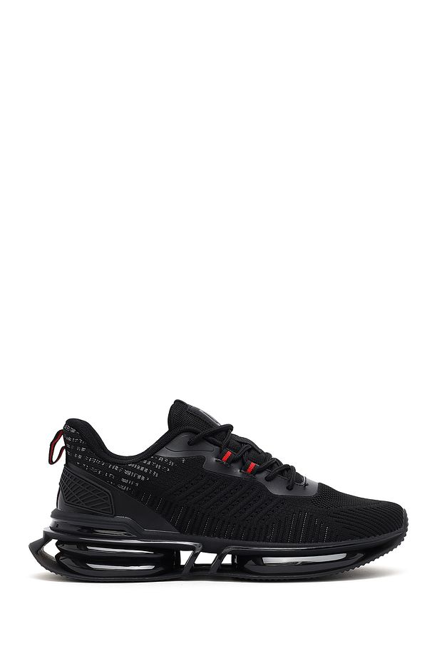 Zero Erkek Siyah Bağcıklı Kalın Tabanlı Sneaker 25sfd69446f - 1
