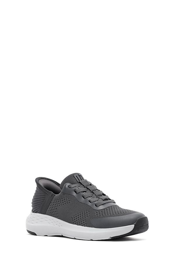 Zero Erkek Gri Kalın Tabanlı Kumaş Sneaker 25sfd69486f - 6