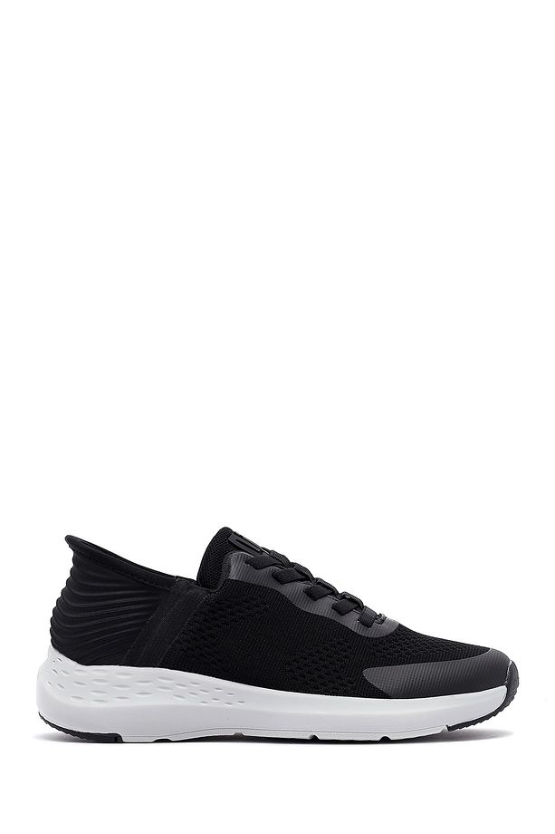 Zero Erkek Siyah Kalın Tabanlı Kumaş Sneaker 25sfd69486f - 1
