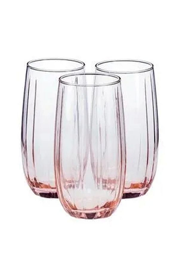 Linka Meşrubat Bardağı Pembe 3'lü - 1