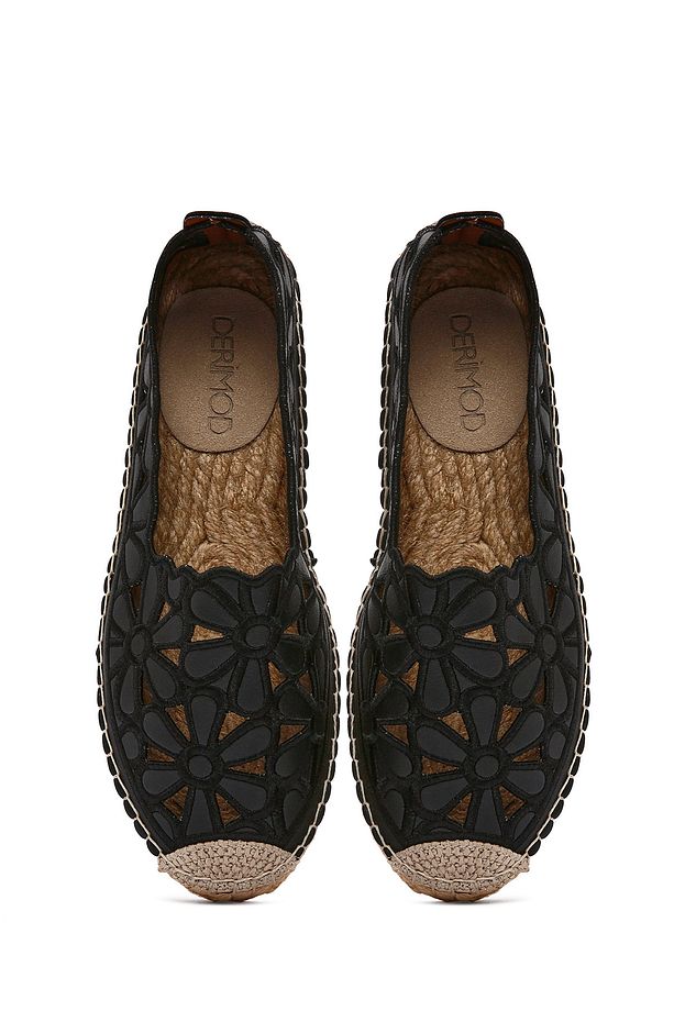 Kadın Siyah Espadril 25SFD205514 - 7