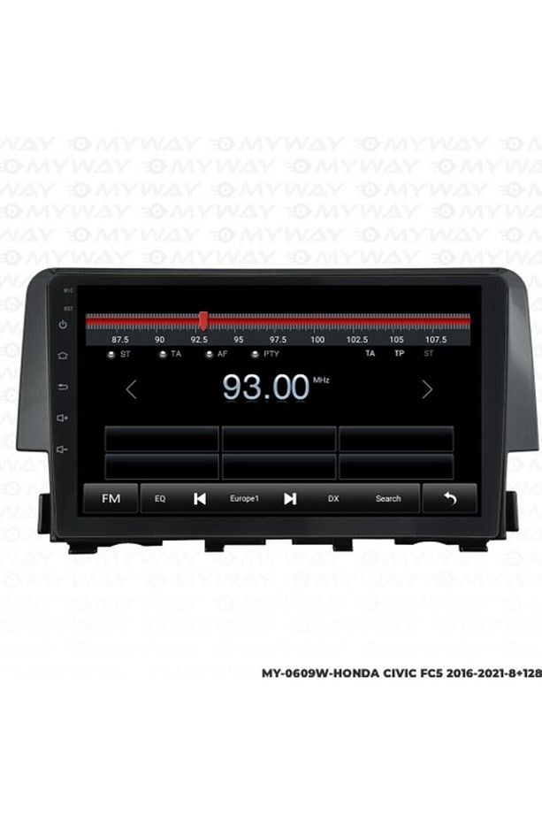 Myway Honda Civic Fc5 Android Multimedya Carplay Navigasyon Ekran - 8gb RAM+128 GB HDD - Myway - 3