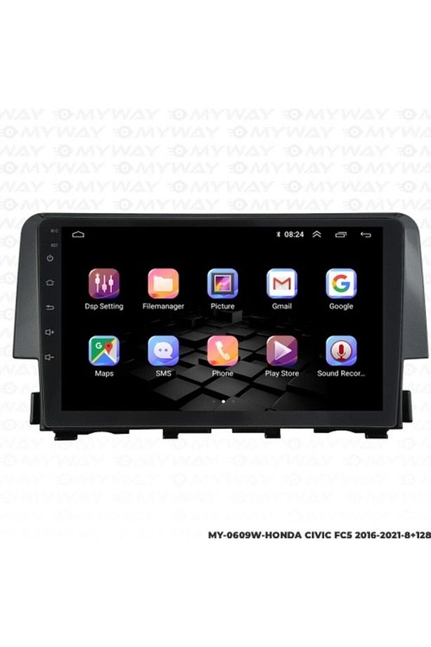 Myway Honda Civic Fc5 Android Multimedya Carplay Navigasyon Ekran - 8gb RAM+128 GB HDD - Myway - 4