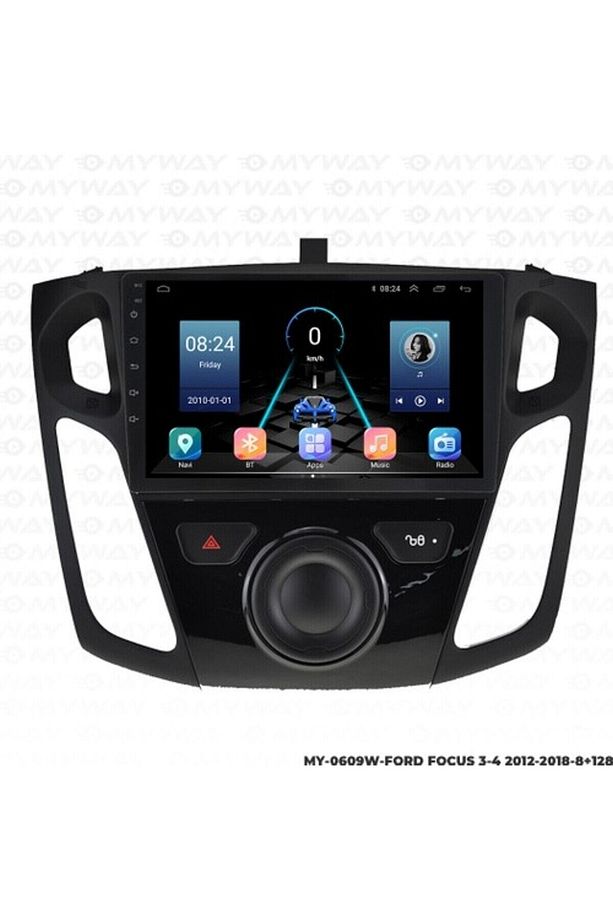 Myway Ford Focus 3-4 Android Multimedya Carplay Navigasyon Ekran - 8gb RAM+128 GB HDD - Myway - 6