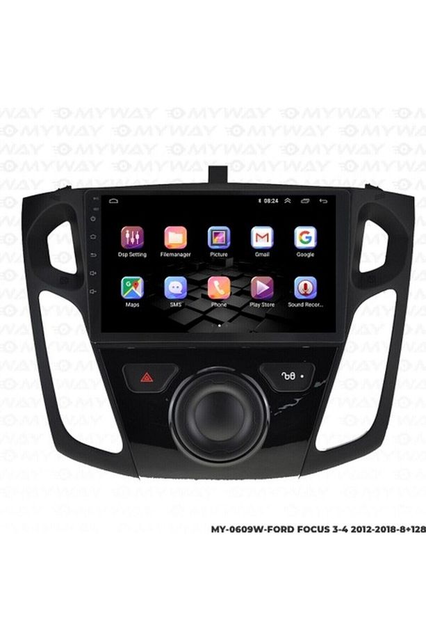 Myway Ford Focus 3-4 Android Multimedya Carplay Navigasyon Ekran - 8gb RAM+128 GB HDD - Myway - 1
