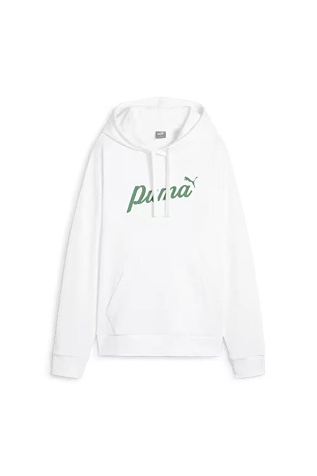 Kapuce Puma Ess Script, Bílá, Dámské - 5