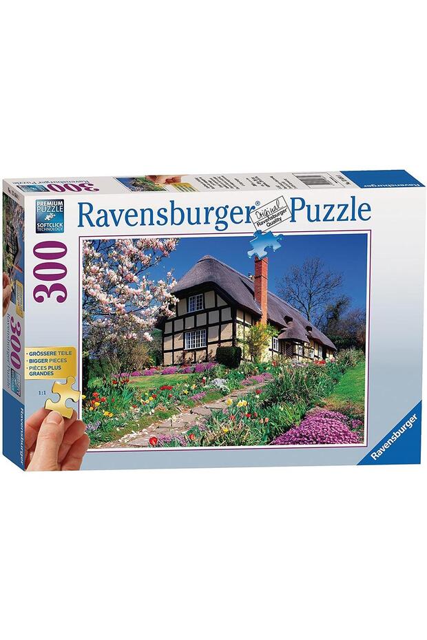 300 Parçalı Yapboz Kır Evi Puzzle - 1