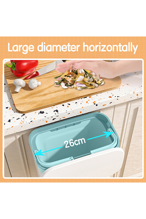 سلة المهملات المعلقة في المطبخ - 4