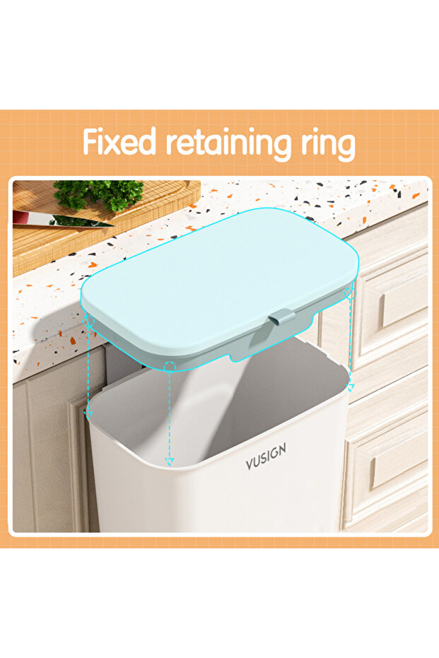 سلة المهملات المعلقة في المطبخ - 6