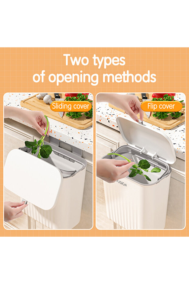 سلة المهملات المعلقة في المطبخ - 2