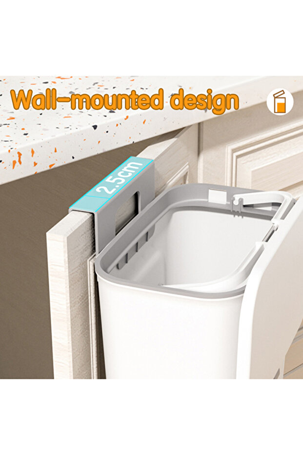 سلة المهملات المعلقة في المطبخ - 5