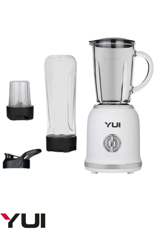 M18 Retro Blender Seti -600 ml Kişisel Smoothie -450 ml Rondo Cam Hazne-180 ml Öğütücü - 1