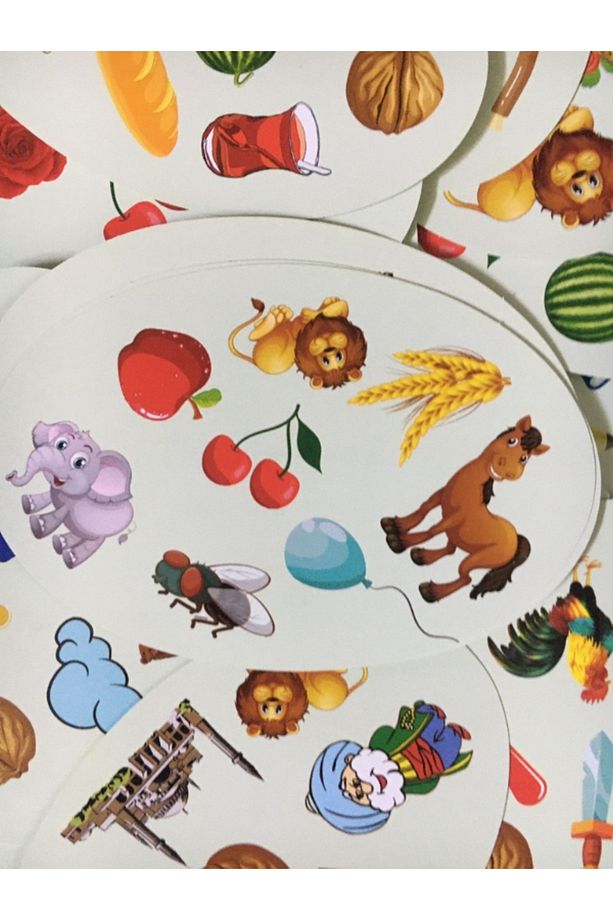 Find Match ( Eşleşeni Bul - Kutu Oyunu - Dobble Vari - Oyuncak ) - 5