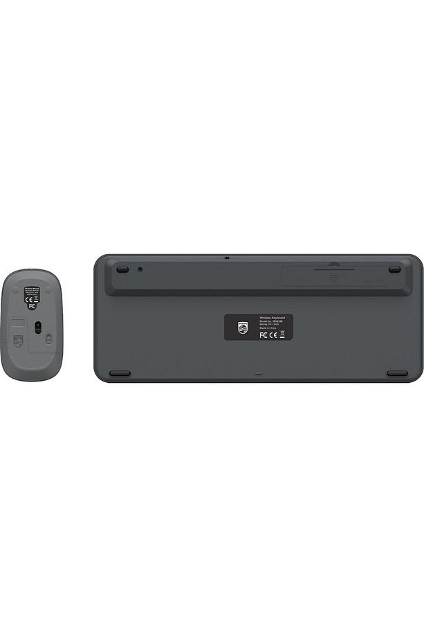 SPT6338 Kablosuz Set Wireless Set Kablosuz Klavye Kablosuz Mouse Türkçe Q Klavye ve Mouse Seti GRİ - 6