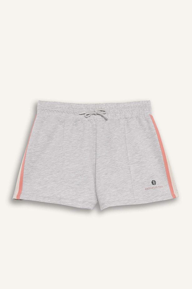 DeFactoFit NBA Brooklyn Nets Standart Fit Kısa Paça Şort E3838AX25SM - 3