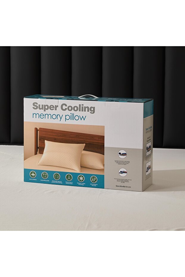 Super Cooling Memory Foam Pillow - 5