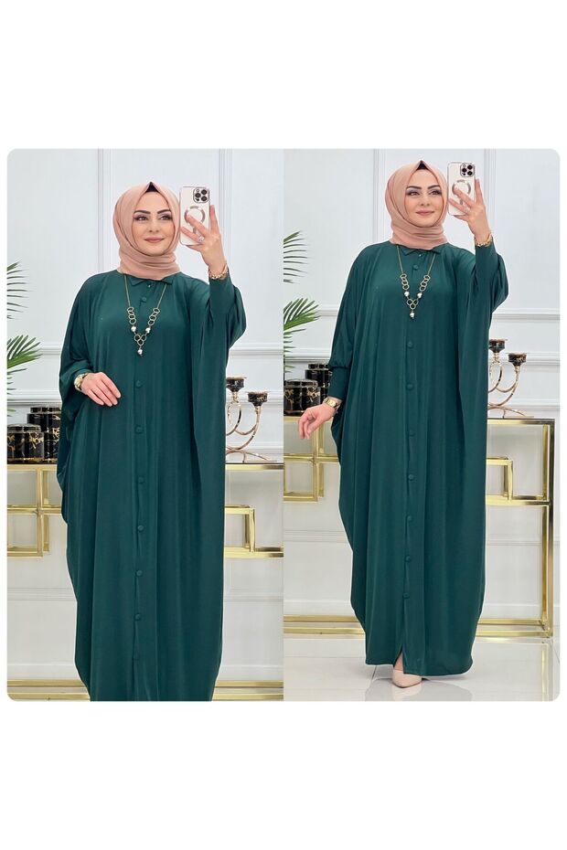 أزرار أكمام على شكل خفاش - 2